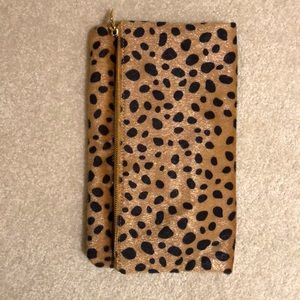 Leopard Print Clutch/Purse by Jillian Harris